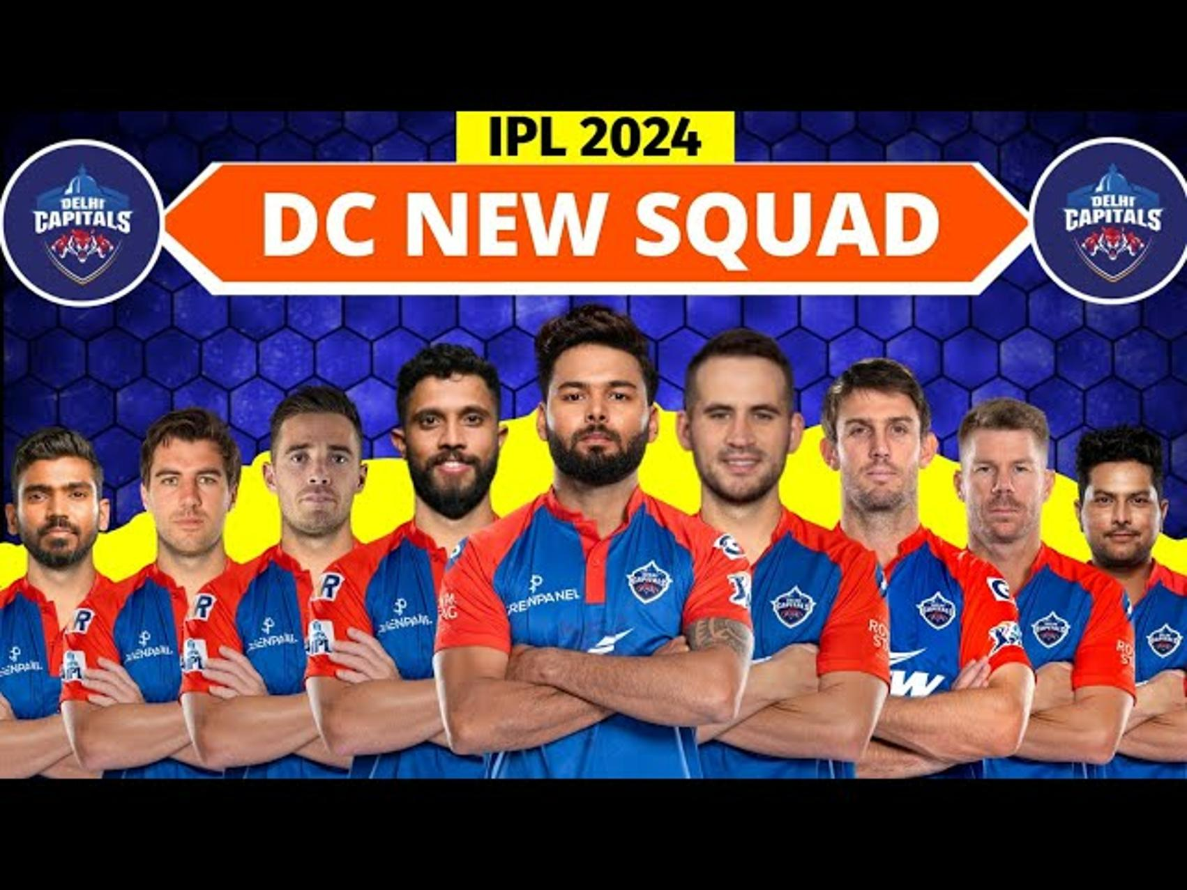 IPL2024 Delhi Capitals: Squad | IPLT20